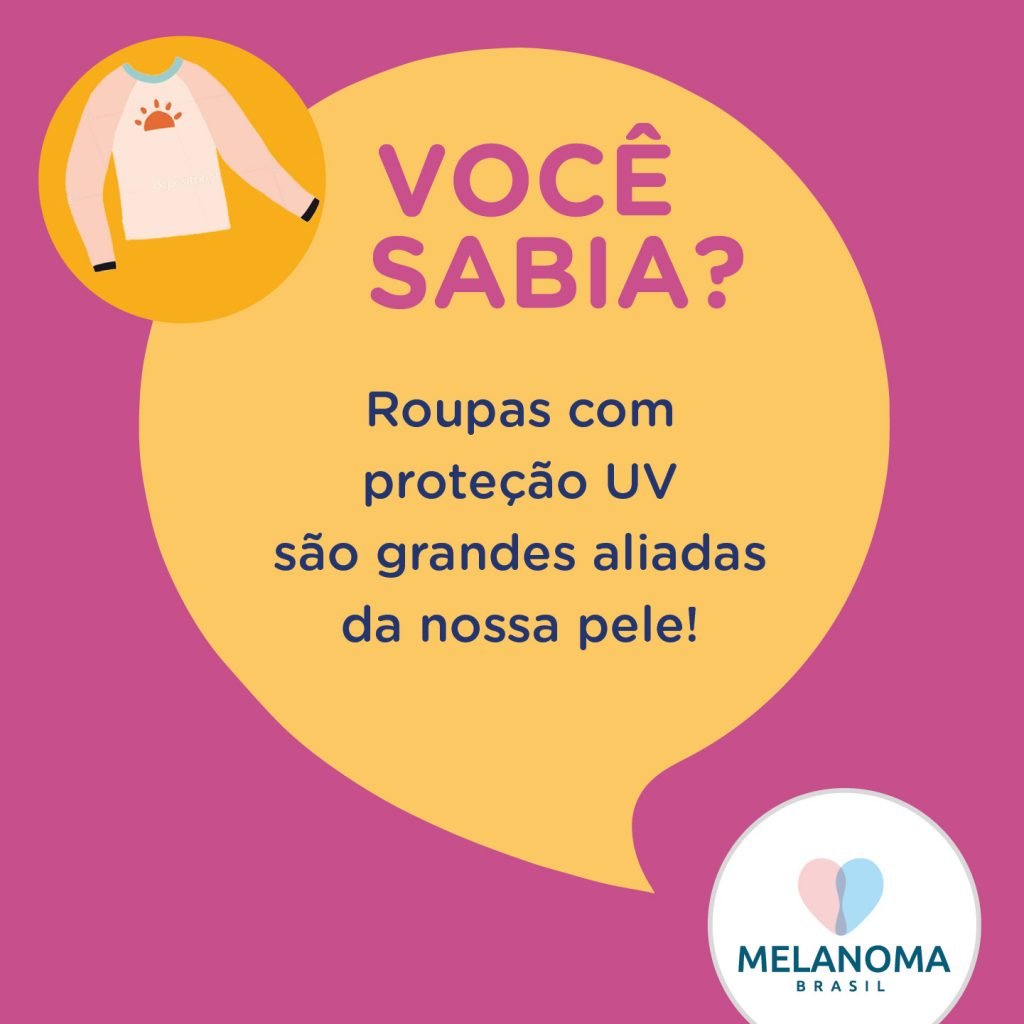 roupas com proteção UV são grandes aliadas na nossa pele